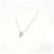 Collana Chanel ABG813 Rosa Bianco D'oro - vista 5