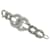 Barrette Chanel AB3785 Argento e Bianco
