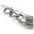 Barrette Chanel AB3785 Argento e Bianco - vista 3