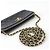 Chanel 70118 Portafoglio con catena in pelle nera Nero - vista 4