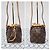 LOUIS VUITTON Monogram Nano Noe Borsa a Secchiello/Crossbody Marrone/Beige Monogramma - vista 4