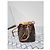 LOUIS VUITTON Monogram Nano Noe Borsa a Secchiello/Crossbody Marrone/Beige Monogramma - vista 5