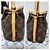LOUIS VUITTON Monogram Nano Noe Borsa a Secchiello/Crossbody Marrone/Beige Monogramma - vista 8