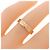 Anello Mini Love di Cartier in oro rosa 18K - vista 4