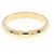 Fede Cartier in oro giallo 18K - vista 2