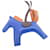 Hermès Hermes Rodeo Accessory Bag Charm PM Blue  - view 2