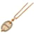 Hermès Colar Hermes Mini Maillon PM Bege Dourado  - vista 1