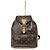 Zaino LOUIS VUITTON Monogram Montsouris GM Marrone
