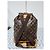 Zaino LOUIS VUITTON Monogram Montsouris GM Marrone - vista 3