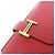 Hermès Bearn Soufflé Long Wallet Rot - Ansicht 4