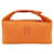 Hermès Pochette Hermes Bride à Black PM Arancione