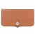 Hermès Hermes Dogon Long Wallet Lila