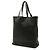 Yves Saint Laurent Black Leather Tote Bag Schwarz - Ansicht 3