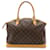 Borsa Louis Vuitton Monogram Lockit Horizontal Marrone Monogramma - vista 2