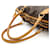 Borsa Louis Vuitton Monogram Lockit Horizontal Marrone Monogramma - vista 7