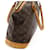 Borsa Louis Vuitton Monogram Lockit Horizontal Marrone Monogramma - vista 8