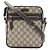 Borsa a Spalla/Pochette Gucci GG Plus Supreme Beige Blu navy