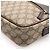 Borsa a tracolla Gucci GG Supreme Plus Marrone Beige Cachi Marrone scuro - vista 4
