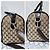 Borsa Boston GUCCI GG Canvas Media Beige/Marrone - vista 6