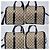 Borsa Boston GUCCI GG Canvas Media Beige/Marrone - vista 8