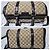 Borsa Boston GUCCI GG Canvas Media Beige/Marrone - vista 9
