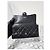 CHANEL Portefeuille Large Flap en agneau matelassé Noir - vue 10