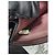 CHANEL Portefeuille Large Flap en agneau matelassé Noir - vue 2