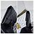 CHANEL Portefeuille Large Flap en agneau matelassé Noir - vue 5