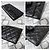 CHANEL Portefeuille Large Flap en agneau matelassé Noir - vue 9