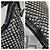 Borsa Hobo a Spalla in Pelle Borchiata Burberry Nero - vista 11