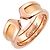 Anello Cartier C2 Small SM in oro rosa
