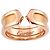 Anello Cartier C2 Small SM in oro rosa - vista 2