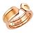 Anello Cartier C2 Small SM in oro rosa - vista 5