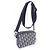 Pochette con zip Christian Dior Beige Blu navy - vista 2