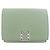 Cartera tríptico de piel de becerro Loewe Verde