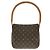 Borsa a Spalla Louis Vuitton Monogram Looping MM Marrone