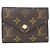 Cartera Victorine Monogram Louis Vuitton Castaño