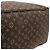 Borsa Tote Louis Vuitton Monogram Idylle Neverfull MM Marrone Grigio antracite - vista 10