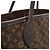 Borsa Tote Louis Vuitton Monogram Idylle Neverfull MM Marrone Grigio antracite - vista 8