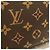 Borsa Tote Louis Vuitton Monogram Flower Marrone Nero - vista 5