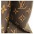 Borsa Tote Louis Vuitton Monogram Flower Marrone Nero - vista 6