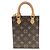 Borsa Louis Vuitton Monogram Petite Sac Plat Marrone - vista 2