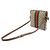 Borsa GUCCI Ophidia GG Small Marrone Rosso Beige Verde Giallo - vista 3