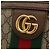 Borsa GUCCI Ophidia GG Small Marrone Rosso Beige Verde Giallo - vista 5