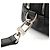 Clutch Louis Vuitton Taiga Neo Pavel Nero Grigio - vista 5