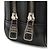 Clutch Louis Vuitton Taiga Neo Pavel Nero Grigio - vista 7