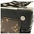Louis Vuitton Monogram Tuftage Vertical Soft Trunk Schultertasche Braun Schwarz - Ansicht 2