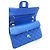 Timeless Borsa a patta classica media Chanel in agnello trapuntato blu - vista 13