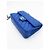 Timeless Borsa a patta classica media Chanel in agnello trapuntato blu - vista 7