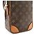 Borsa a tracolla Louis Vuitton Monogram Amazon Pochette Marrone - vista 7